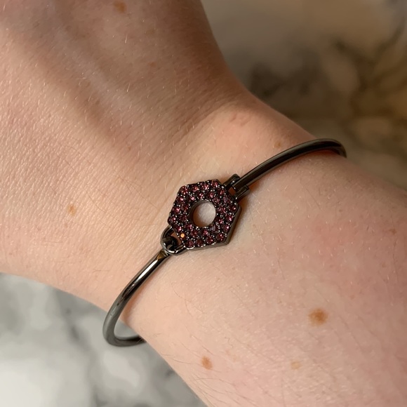 MARC BY MARC JACOBS Skinny Pave Bolt Bracelet - Picture 7 of 11